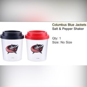 Columbus Blue Jackets Salt & Pepper Shakers - BRAND NEW, UNOPENED